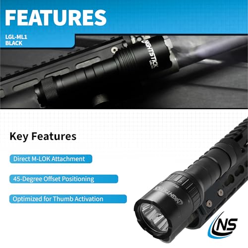 Nightstick LGL-ML1 M-Lok Offset Mount - LGL Series