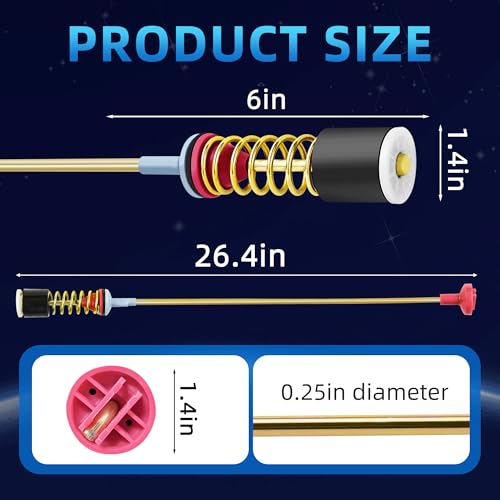 Pulluty DC97-16350U Washer Suspension Rods (Upgraded) for Samsung WA50R5200AW/US, WA50R5400AV/US & More