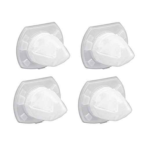 Replacement Filters For Black & Decker VF110 Dustbuster Hand Vacuum Filter Cordless Vacuum CHV1410l Filter Part # 90558113 (4 packs)