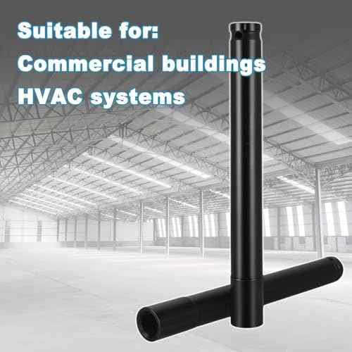 9/16"(14mm) Power Nut Driver, Nut Runner Hollow Socket Fit Long Bolts and Ductwork, 9/16" Deep Socket (7.65"Length)