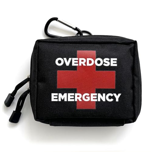 Overdose Emergency Response Kit Belt Pouch - Compact First Responder Storage