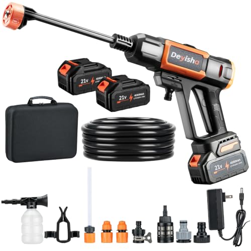 1850 PSI Cordless Pressure Washer with Brushless Motor, Foam Cannon & Touch Screen