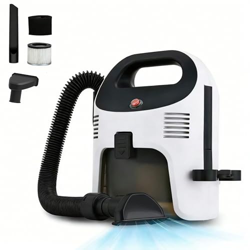 SIPPON Black & White Wet Dry Shop Vacuum Portable Handheld for Car Garage