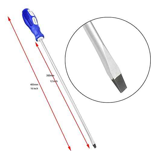 12-inch long screwdriver long handle screwdriver head flat head 6 mm magnetic screwdriver£¨PH2-#2£©