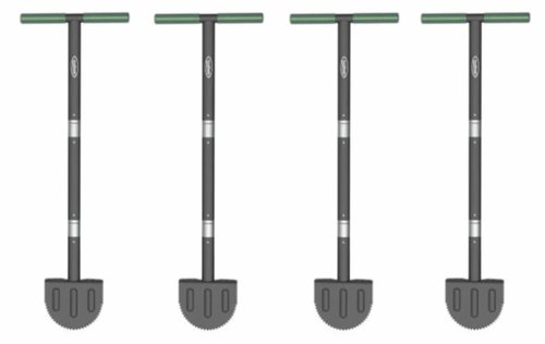 Green Thumb 40" Heavy Duty Metal Stand Up Garden Bed Edger - Pack of (129719, Traditional, 1, 129719)