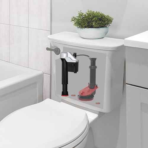 Korky QuietFILL Platinum Toilet Fill Valve - Universal Fits 99% of Toilets - Easy Height Adjust for Fast Install, 528MP