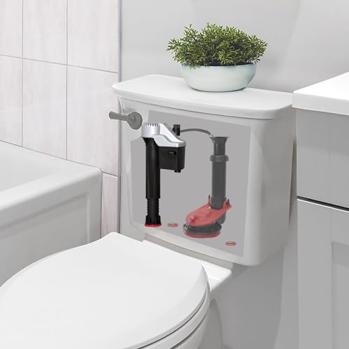 Korky QuietFILL Platinum Toilet Fill Valve - Universal Fits 99% of Toilets, Easy Install