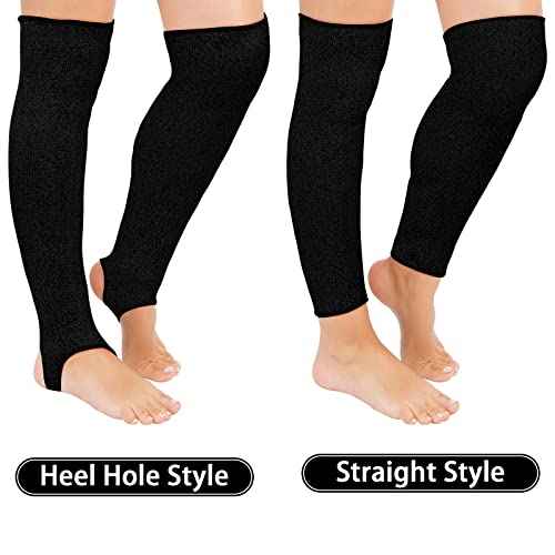 Zhanmai Cut Resistant Leg Sleeves Bite-Proof Protective Leg Sleeves for Welding, Lawn Mowing Guard Safety