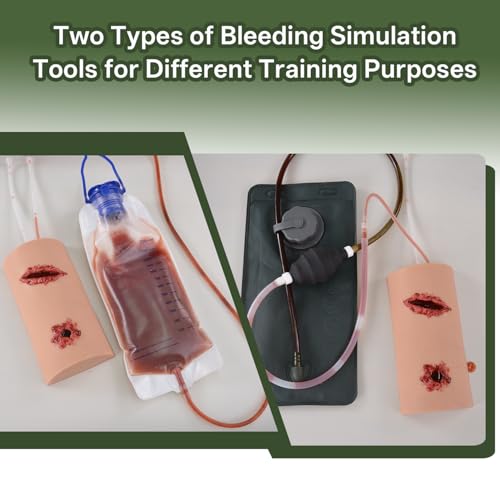 Medical First Aid Wound Packing Trainer Kit for Bleeding Control