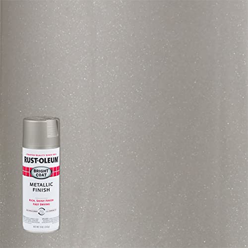 Rust-Oleum Stops Rust Bright Coat Metallic Spray Paint Chrome 11oz