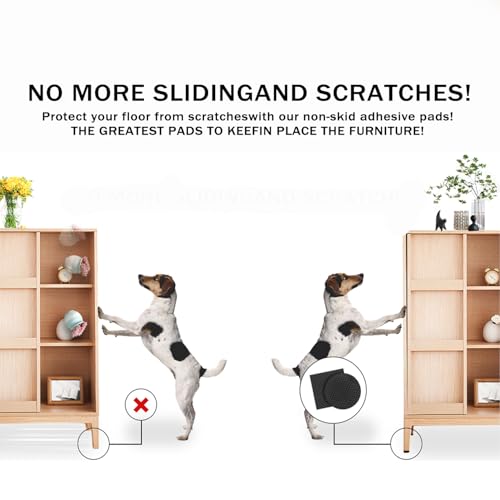 Yelanon 56pcs Non Slip Furniture Pads Set - 1