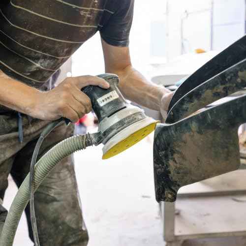 60 Grit 5 Inch Sanding Discs, 8 Hole, Hook and Loop, Sandpaper for Orbital Sander, Wood, Metal, Auto£¨70 PCS£©