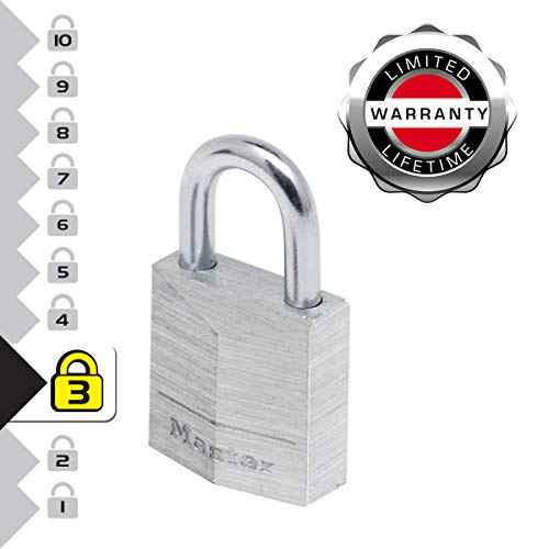 MASTER LOCK 9120EURT 2 Padlocks 20 mm Aluminium