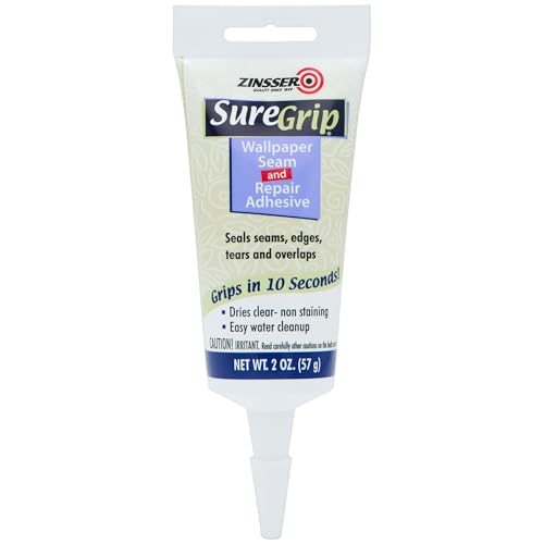 Zinsser SureGrip Wallpaper Seam & Repair Adhesive 2oz Pack of 1