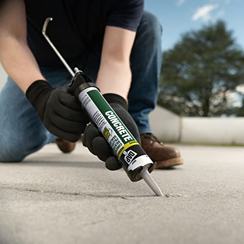 DAP Concrete Sealant & Filler Gray 10.1 Oz – Waterproof Crack Repair