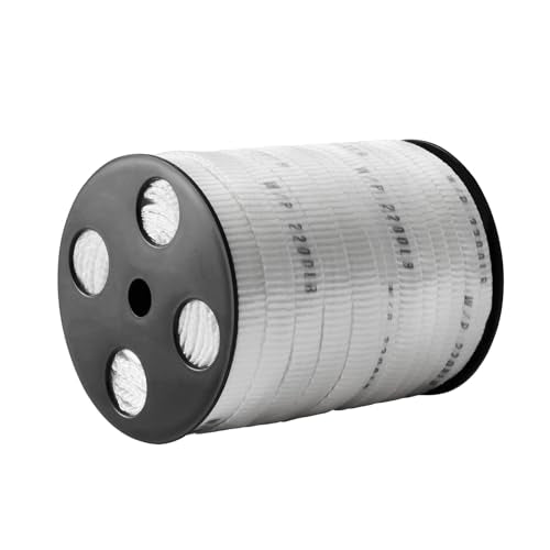 VEVOR Polyester Pull Tape, 2500 lbf Tensile Capacity Polyester Webbing, 3/4" x 265' Cable Pulling Tape, Printed Webbing Mule Tape Flat Rope for Packaging, Commercial Electrical, Gardening