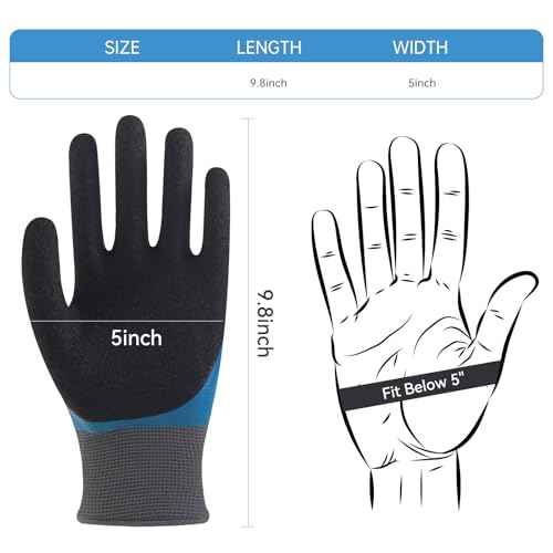 Insulated Electrician Gloves 400V High Voltage Resistant,Flame Retardant Fully Waterproof
