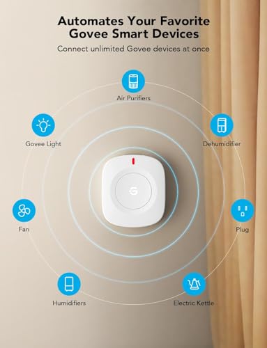 GoveeLife Wireless Mini Smart Button Sensor - Group Control for Multiple Devices - Variation 2
