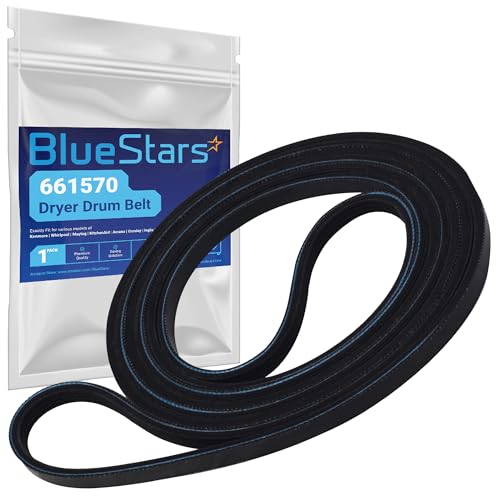 Ultra Durable 93.5 Inch Dryer Drum Belt for Whirlpool Kenmore 661570, 3387610