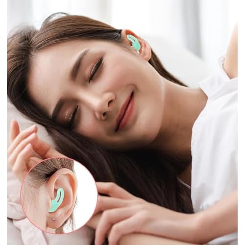 Kid Ear Plugs, 4 Pairs Kids Loop Earplugs, Reusable Kids Noise Cancelling `& Adult Noise Reduction, Sleeping, Concerts, Travel, Swimming (Black, Pink, Green, Gray)