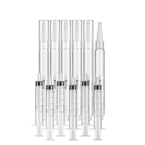 6 Pack Fillable Touch Up Paint Pen, Refillable Brush Pens, Touch up Paint pens for Walls - Wood Floors, Windows, Furniture, Kitchen Cabinet, Suitable for Any Repair