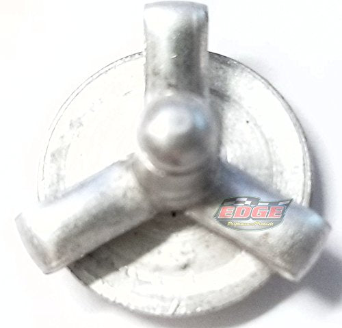 Black Exploding Pop Rivets 3/16" Tri-Fold Large Head Aluminum Mandrel .040 - .354 Grip Range Fastener