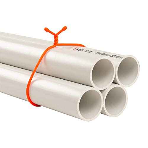 Nite Ize, Inc. GT32-31-2R3 Nite Ize Original Gear, Reusable Rubber, 32 Inch, 2-Pack, Bright Orange, Made in the USA Twist Tie, 32"-2 Pack