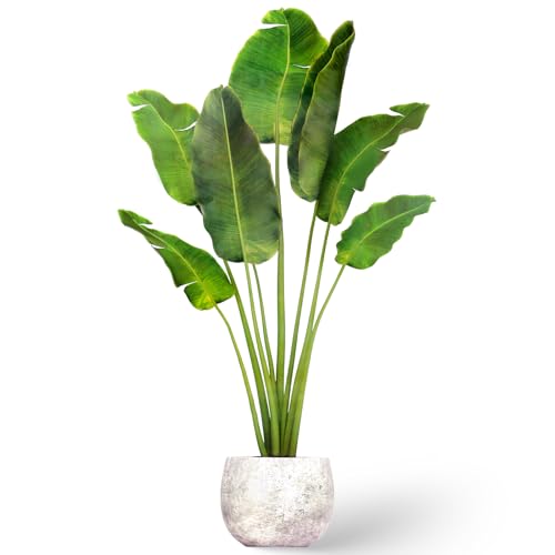 Plant Wall Stickers 3D Potted Green Plant Wall Decals Peel and Stick Mural Wall-Art Decor Art Murals for Livingroom Bedroom Office