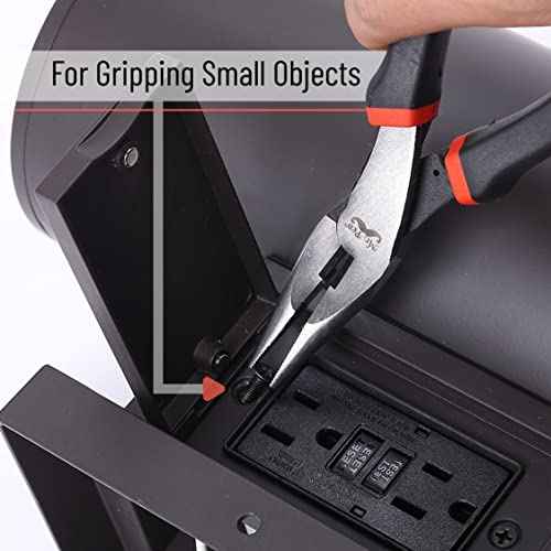 Mr. Pen- Needle Nose Pliers, 7 Inch, Long Nose Pliers, Needle Nose Pliers Tool, Pliers Needle Nose, Long Nose Pliers with Cutter, Wire Wrapping, Crafts, Jewelry Making Supplies