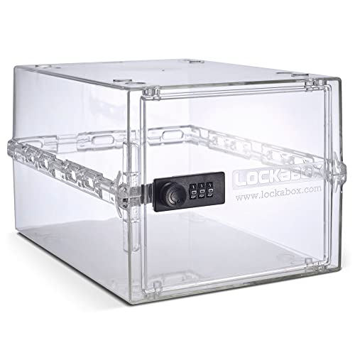Lockabox One™ 10L Lockable Storage Box with Code - Crystal