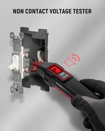 KAIWEETS Circuit Breaker Finder with LCD Display and GFCI Outlet Tester