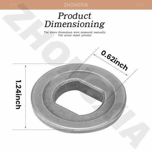43-34-0795 Outer Blade Flange Compatible with Milwaukee 6394 2731-21 2730-20 2630-20 6485-68 0730-20 0740-20 6310-20 6320-20 6390-20 0830-50 Metal/Circular Saw