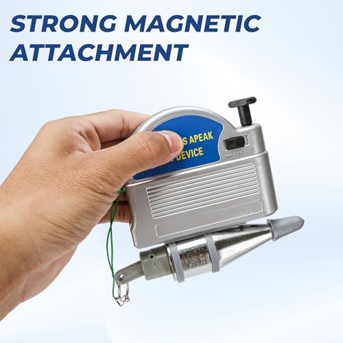 Retractable Plumb Bob with 6M (19.7ft) String – Magnetic Line Tool,