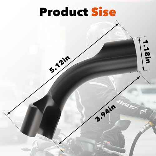 4 Pack Hose Bender for Racing Fuel Tanks, Fuel Cans Utility Containers and Gas Tank Hose Bender Compatible with VP, 1" Inside Diameter