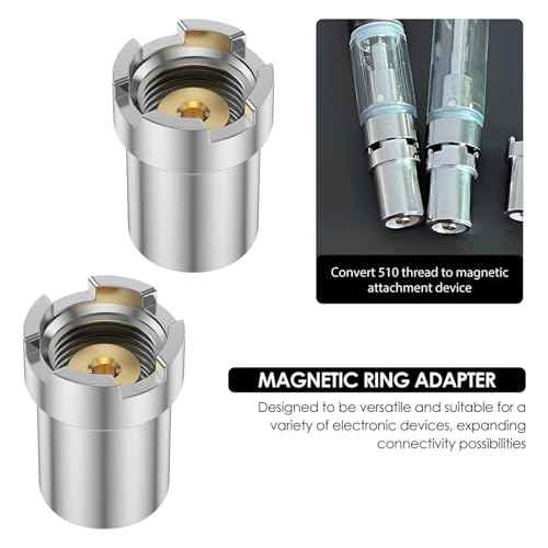 8Pcs 510 Thread Adapter, CBD Adapter, Thread Screw Converter, 510 Adapter Connector Suitable for Connecting Soldering Irons for Circuit Board Repair