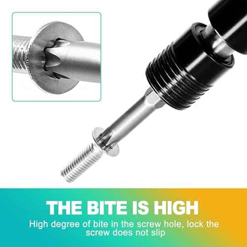 11-Piece 3-Inch Long Security Torx Bit Set, Magnetic Tamper-Proof Screwdriver Bits, S2 Steel, 1/4 Hex Shank, Torx Driver Set for Impact Drivers & Drills, Professional Grade