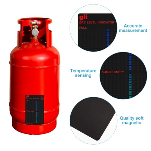 Oudain 2-Pack Magnetic Propane Level Indicator Gauge for Gas Tank