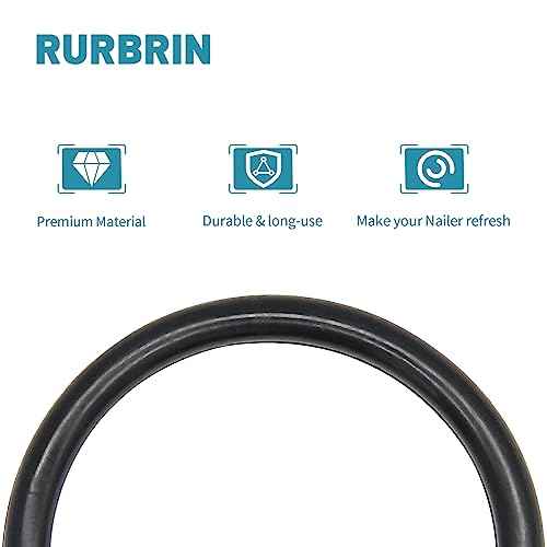 (10 PCS) 876-174 Piston O-Ring Part Compatible with Hitachi NV45AA NV45AB NV45AB2 NV45AB2(S) N5008AC N5010A NT50A NT65A2 Nailers