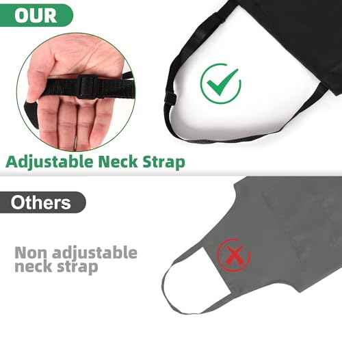 Heavy Duty Waterproof Apron - for Unisex Adult, Ultra Lightweight, Chemical Resistant Industrial Work Apron