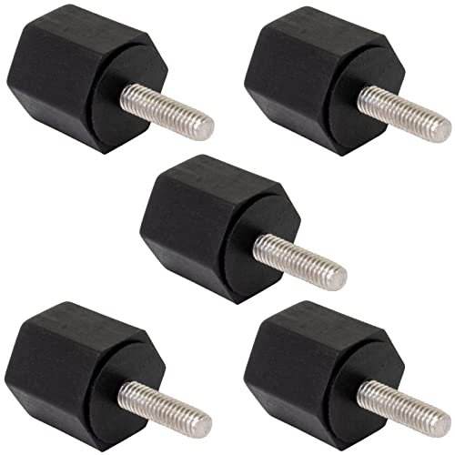 IMM Replacement Black Thumbscrew for Hoshizaki 415949G11 | DCM F KM KML Series