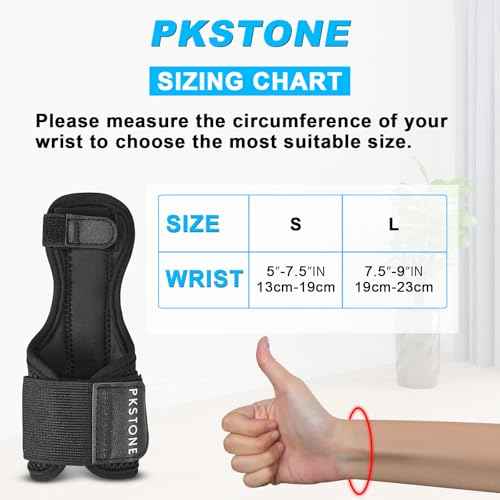 Thumb Brace,Thumb Spica Splint, Adjustable Breathable Wrist Splint Hand Brace for Right and Left Hand, Pain Relief, Wrist Support for Carpal Tunnel, Arthritis, Tendonitis, Sprains (Black, S)