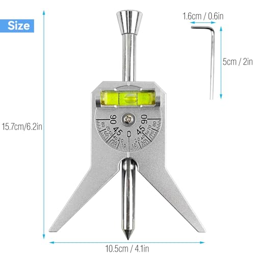 Pipe Center Finder Punch Tool, Fitting Tools, Stainless Steel with