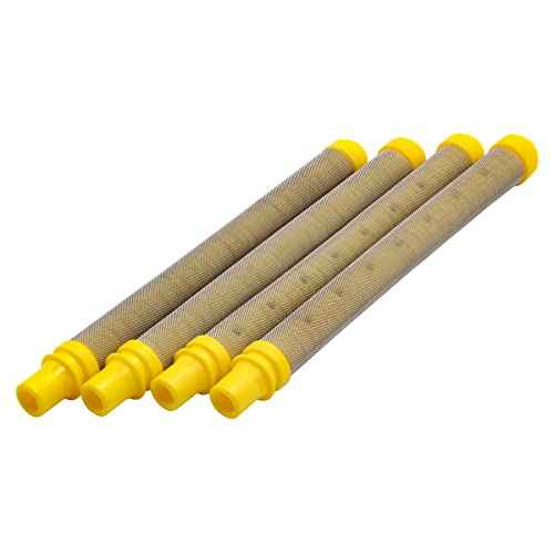 89324 0089324 Filter Fine 100 Mesh for Wagner Airless Spray Paint Gun Filter 581-062 154675 0516732 (4/Pack)