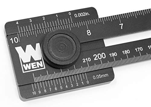 WEN ME251R 10-Inch Aluminum Offset Marking Gauge with Laser-Etched Scale - Sibling Variant: Offset Marking Gauge