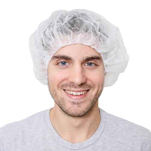 Unisex Polypropylene Bouffant Caps [100 | 1000 | WHITE | BLUE | 21" | 24" | 28"]