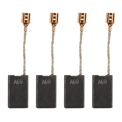 4 Pack 1617014126 Carbon Brushes Compatible with Bosch 11316EVS 11317EVS 11311EVS 11223EVS,Bosch Motor Carbon Brush Replacement Part.