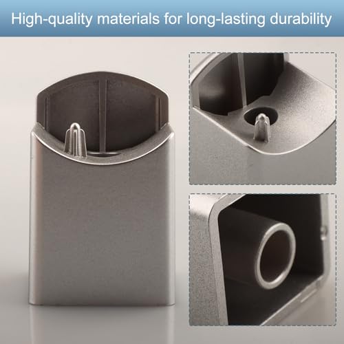 Dishwasher Door Handle End Cap 00628998 for Bosch/Ch Models – Silver Gray