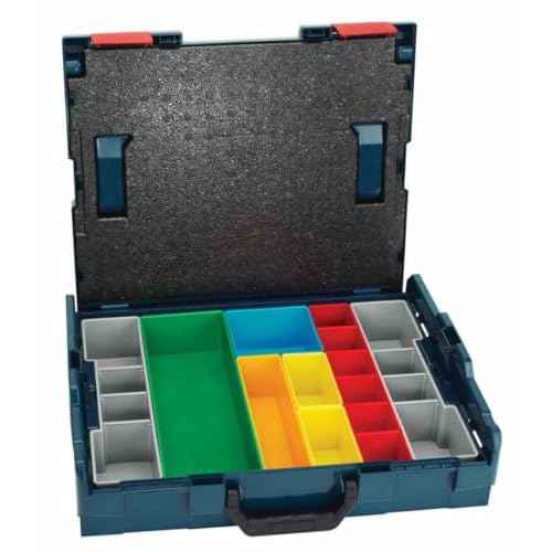 Bosch Bosch ORG1A-YELLOW Organizer Set for L-BOXX-1A, Part of Click and Go Mobile Transport System, 17-Piece