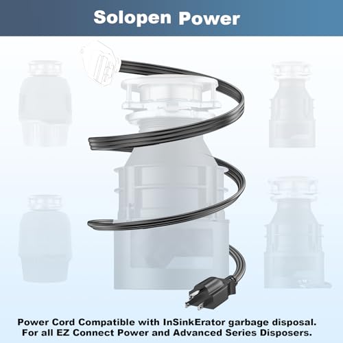 EZ Connect Power Cord for InSinkerator Garbage Disposal (4 ft) — Solopen
