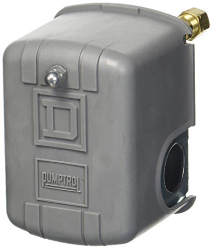 Square D Pressure Switch for Air Compressors - 150 PSI, NEMA 1 Enclosure
